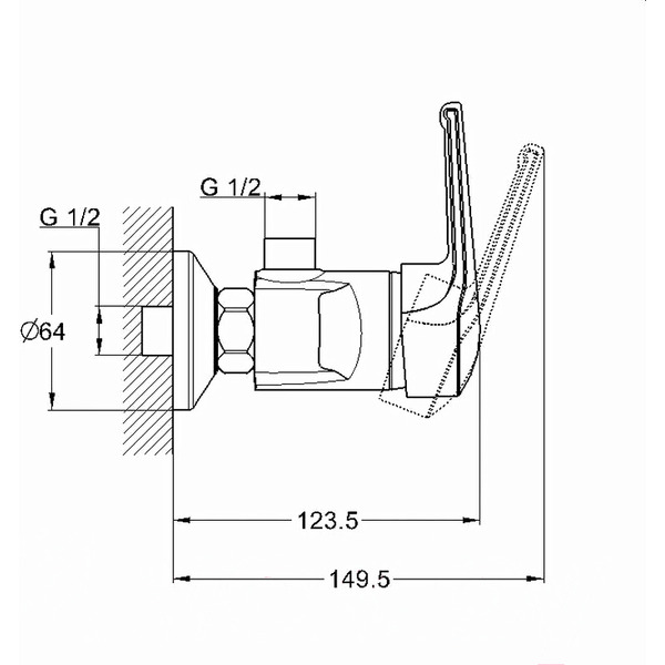 Смеситель G.Lauf LWZ5-A182