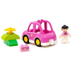 Конструктор Полесье Макси Поездка на машине 10784