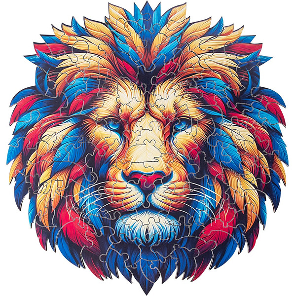 Сувенирный пазл MASTER WOOD Лев SWPL