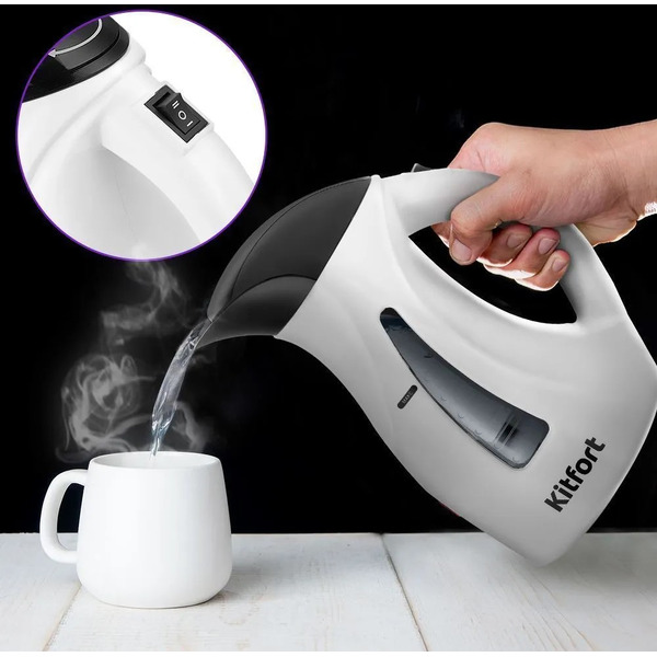Ручной отпариватель-чайник Kitfort КТ-9226