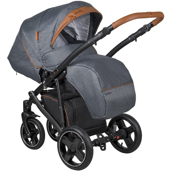 Коляска Coletto Modena MOD-2 (серый/коричневый)