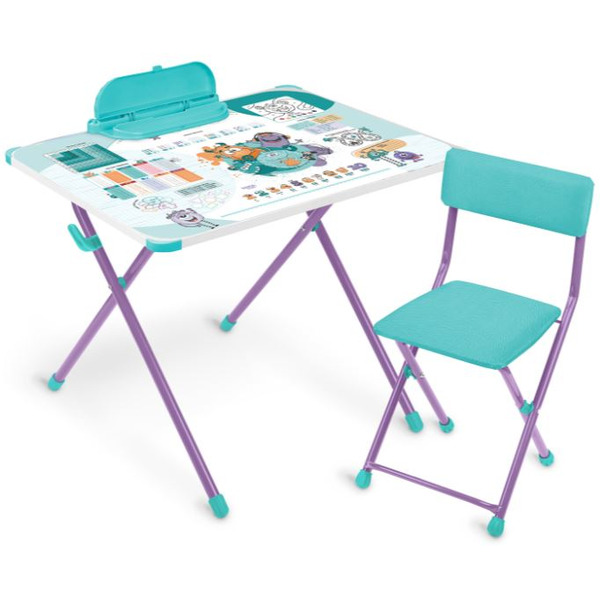 Комплект мебели с детским столом Ника NK-75/ММ Математика с монстриками