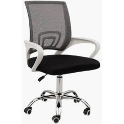 Офисное кресло King Style AT-17 Aris LT WH Chrome (черный)