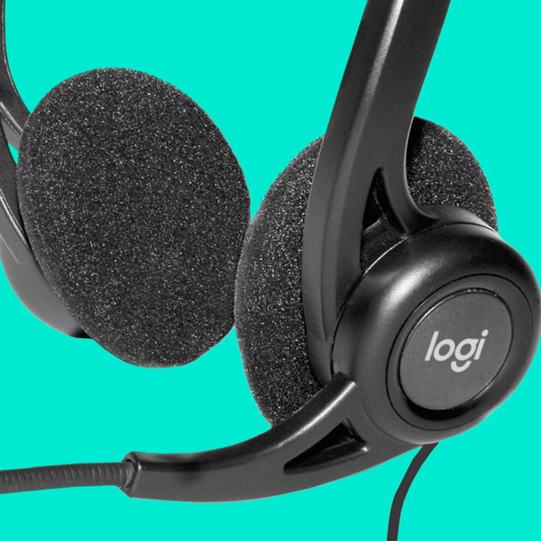 Наушники с микрофоном Logitech Headset PC 960 (981-000100)