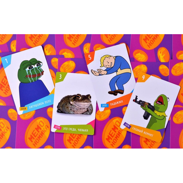 Настольная игра Магеллан Мемономика MAG119918