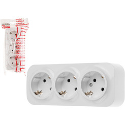 Розетка Leiden Electric Bailly 806007 (белый)
