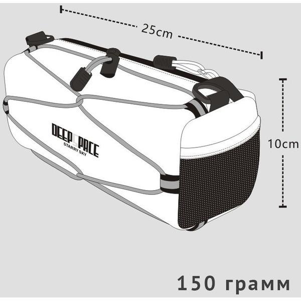 Сумка велосипедная на раму Deepspace BB-013