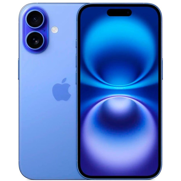 Смартфон Apple iPhone 16 128GB Ultramarine (MYEY3CH/A)
