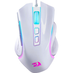 Проводная игровая мышь REDRAGON Griffin белый,RGB,7кнопок,7200dpi (77836)