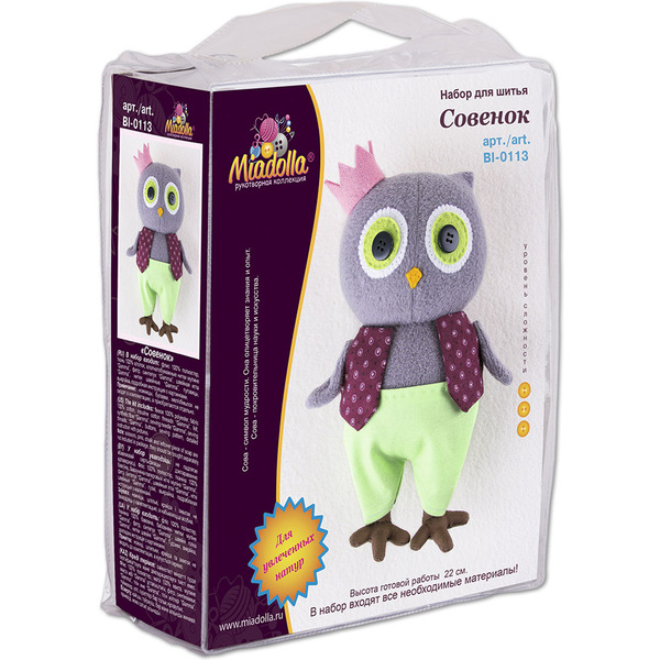 Набор по рукоделию MIADOLLA BI-0113 Совенок