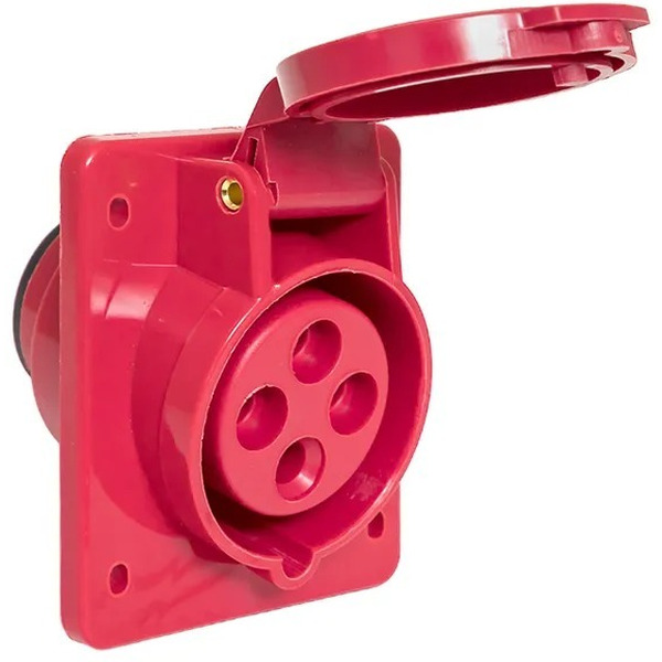 Розетка стационарная внутренняя EKF 414 3Р+РЕ 16А 380В IP44 PROxima