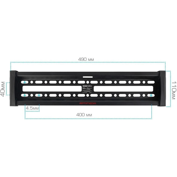 Кронштейн для телевизора Arm Media Plasma-14 (черный)