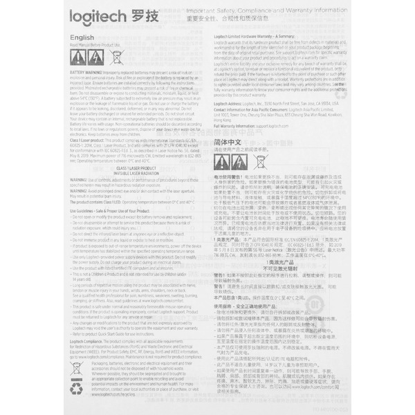 Мышь Logitech Wireless Mouse M235