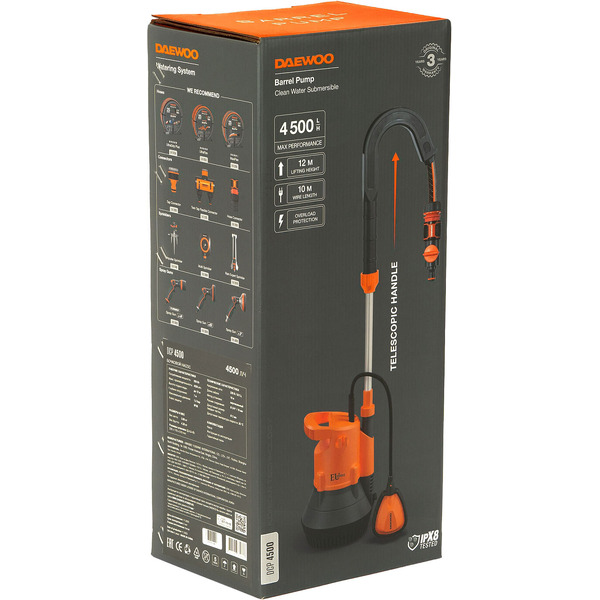 Бочечный насос Daewoo Power DCP 4500