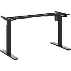 Каркас стола с электроприводом одномоторный АОКЕ AK02YJYT-TY-A-F.BL (1075-1720)*600мм черный