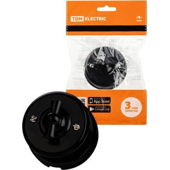 Выключатель TDM Electric Виви SQ1820-1205 (черный)
