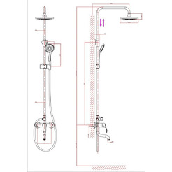Душевая система A-Five A5-0237