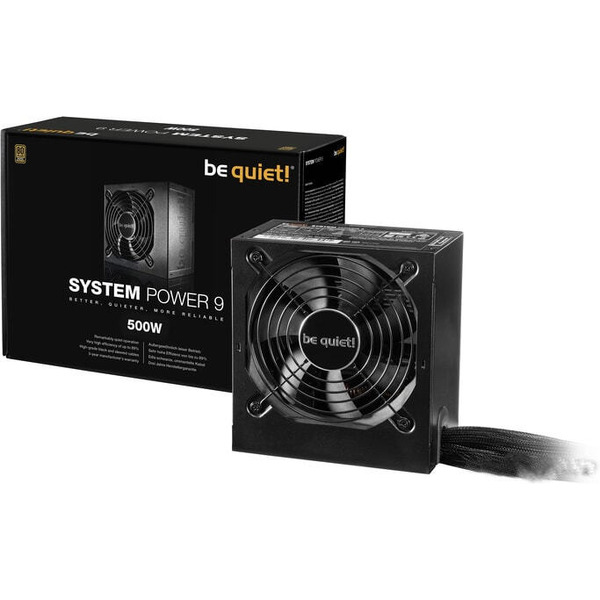 Блок питания be quiet! SYSTEM POWER 9 600W Bronze Retail BN247