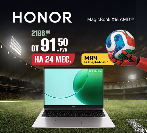 Ноутбук Honor MagicBook X16 2025 GOH-X 5301APLM
