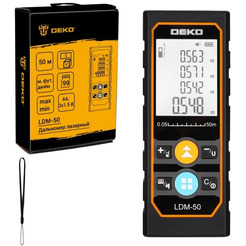 Лазерный дальномер Deko LDM-50 086-3600