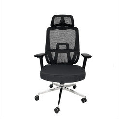 Кресло офисное SITUP CARBON BLACK chrome (сетка Black/ Black)