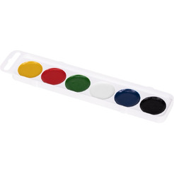 Краски акварельные, медовые, 6 цв. ПИФАГОР 192006