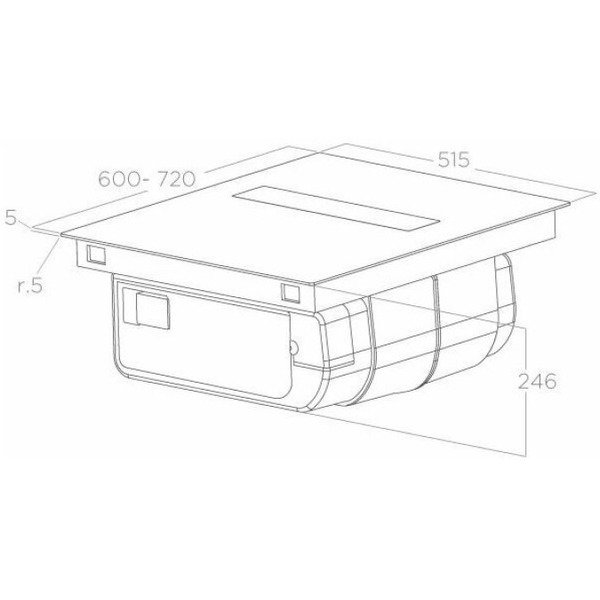 Варочная панель Elica Nikolatesla FIT BL/A/60