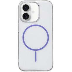 Бампер Bingo Thin Circle для APPLE iPhone 16 Фиолетовый