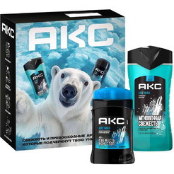 Подарочный набор Акс Айс Чилл 2025 (дезодорант-карандаш 50мл+гель д/душа 250мл)