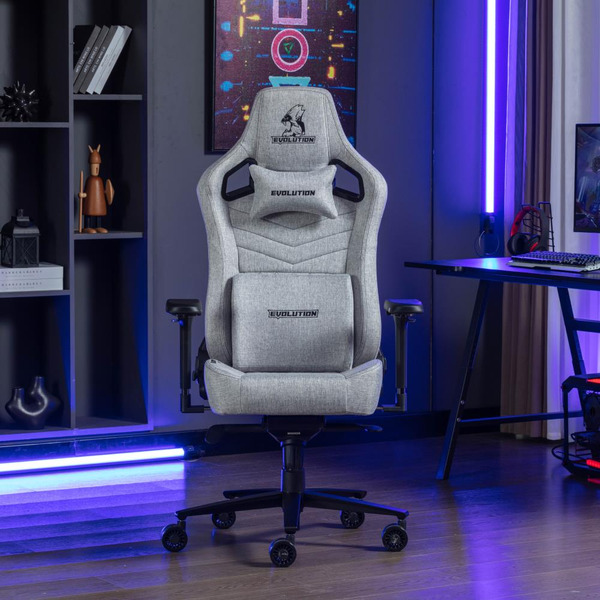 Игровое кресло Evolution Nomad PRO (серый)