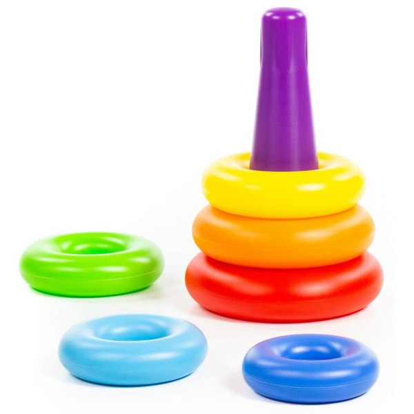 Пирамидка Полесье Колечко (7 элементов)