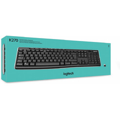 Клавиатура LOGITECH K270 (L920-003757)