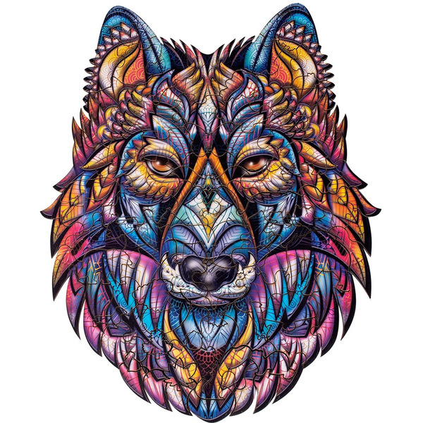 Сувенирный пазл MASTER WOOD Волк SWPW