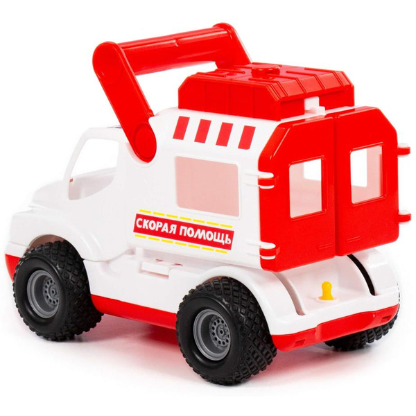 Автомобиль Полесье 490 КонсТрак - скорая помощь
