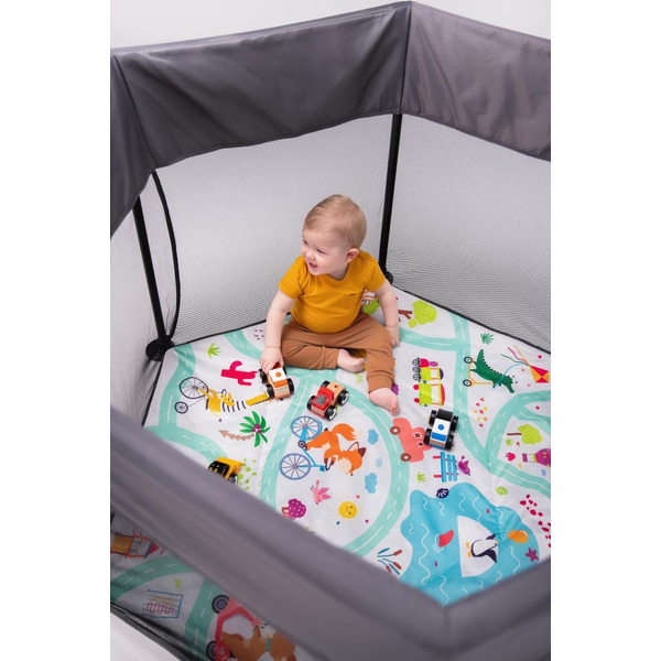 Игровой манеж Lionelo Roel (Grey Multicolor)