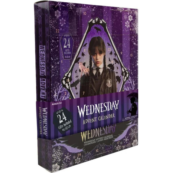 Настольная игра БУКА Адвент календарь Уэнсдэй 2024 Бука453