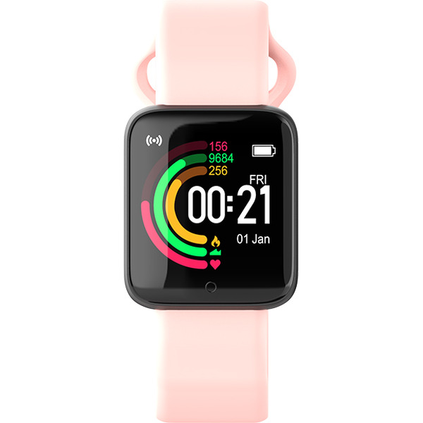 Умные часы Maxvi SW-01 (розовый)