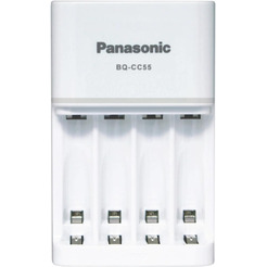 Зарядное устройство Panasonic BQ-CC55E (белый)