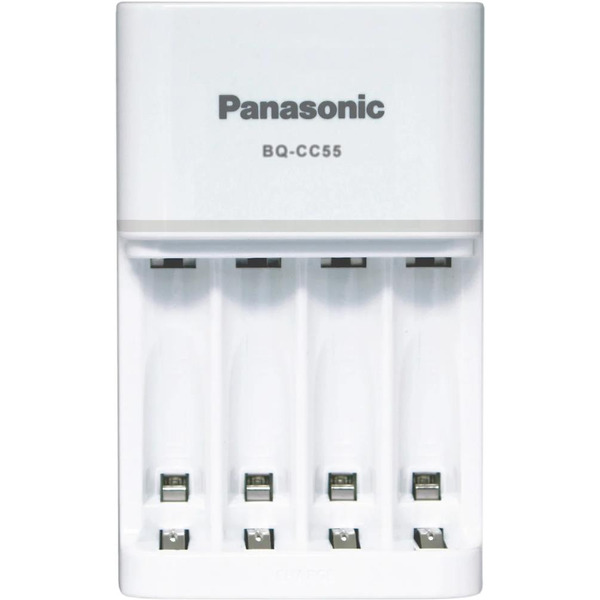 Зарядное устройство Panasonic BQ-CC55E (белый)