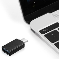 Переходник GEMBIRD A-USB2-CMAF-01 (Type-A (F) - Type-C (M)) черный