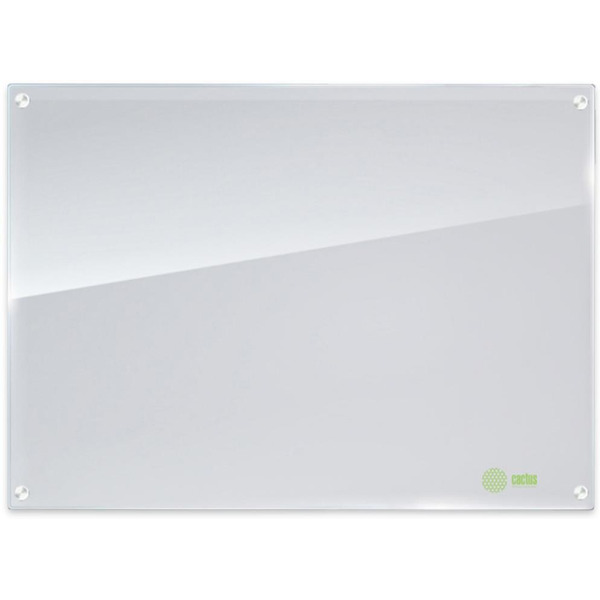 Доска стеклянная Cactus CS-GBD-65X100-WT-TM