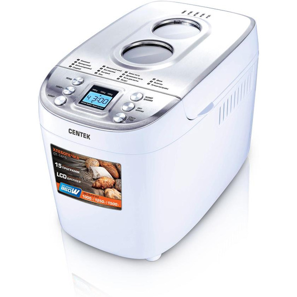 Хлебопечка CENTEK CT-1415 (белый)