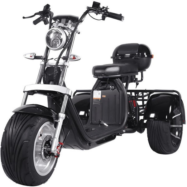 Электротрицикл AVM CITYCOCO AXEL 2000 (Черный)