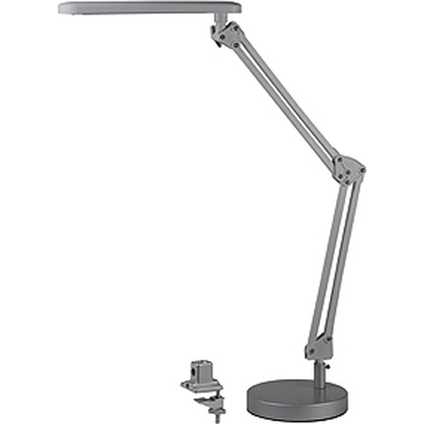 Настольная лампа ЭРА NLED-440-7W-S серебро