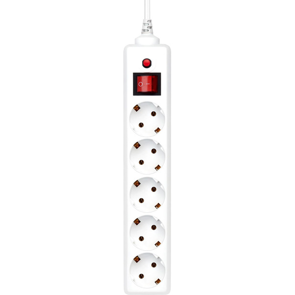 Сетевой фильтр Buro 500SH-5-W