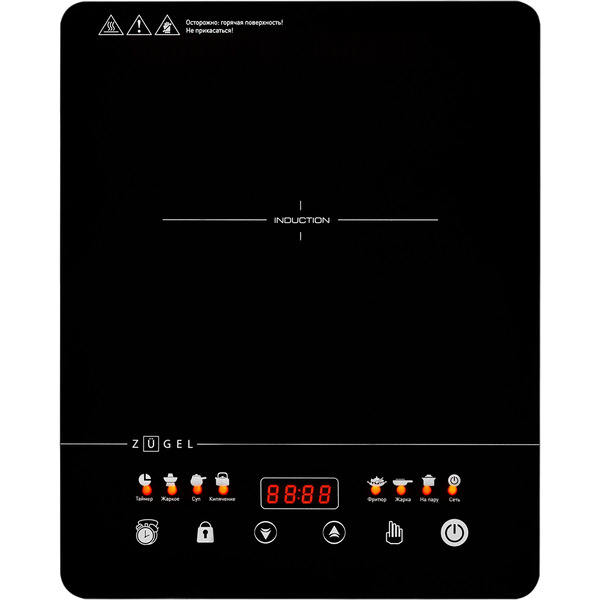 Настольная плита ZUGEL ZIHF60B