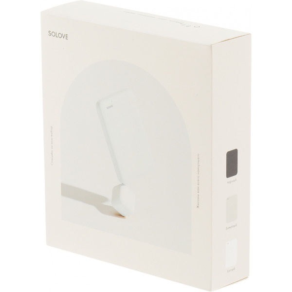 Внешний аккумулятор Solove Mi W12 Pro 10000мAч (белый)