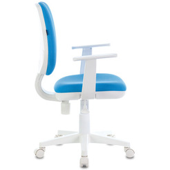Компьютерное кресло Brabix Fancy MG-201W (белый/голубой)