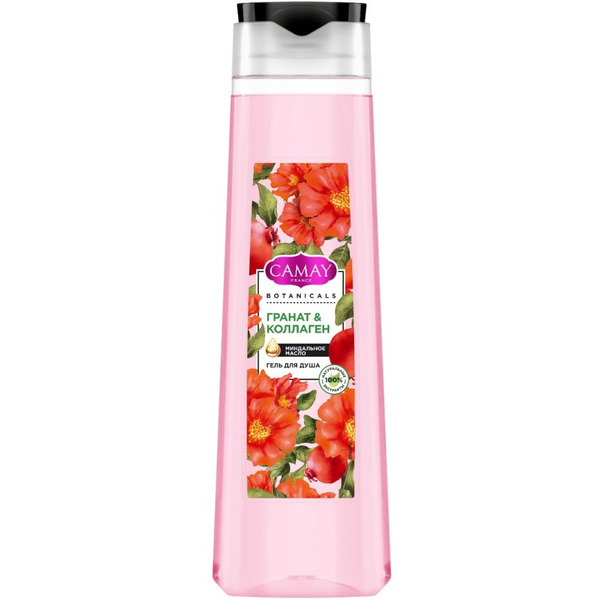 Гель для душа Camay Цветы граната 400 мл