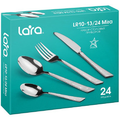 Набор столовых приборов Lara Mira LR10-13/24